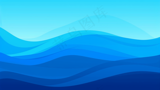 蓝色沉稳冷静科技背景