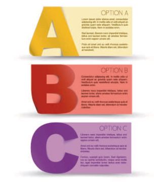 免抠大写字母标签