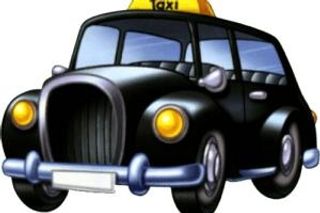 英国伦敦出租车 PNG免抠