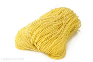 劲道面条美食特写