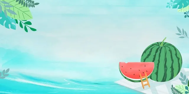 夏天 夏天清爽背景 夏天 夏天清爽背景