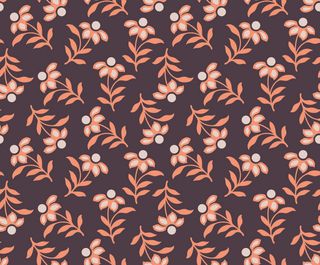 花卉唯美手绘花朵面料纹理手机壳布料面料印花服装矢量图案素材