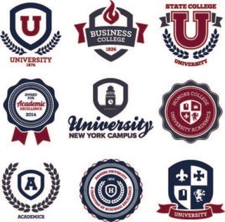 免抠标签纹章矢量