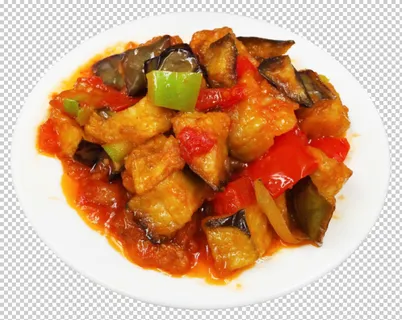 红烧茄子免扣素材