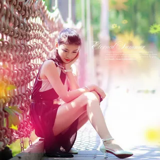 摄影图片人物美女模特照片