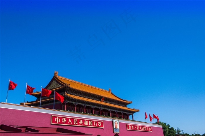 *与蓝天的照片