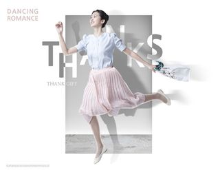 电商美女销售海报