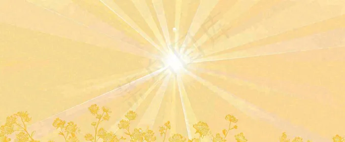 简约光粒子光晕黄色渐变温馨(1712x704)