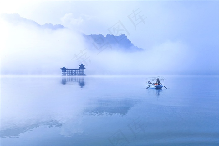 黔江梦幻小南海风景素材