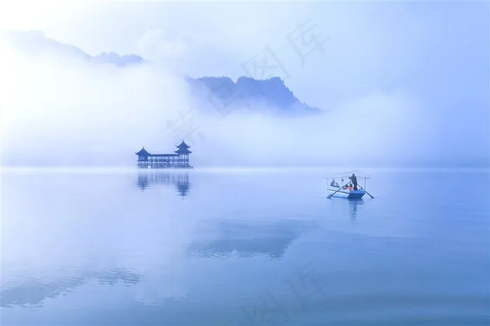 黔江梦幻小南海风景素材