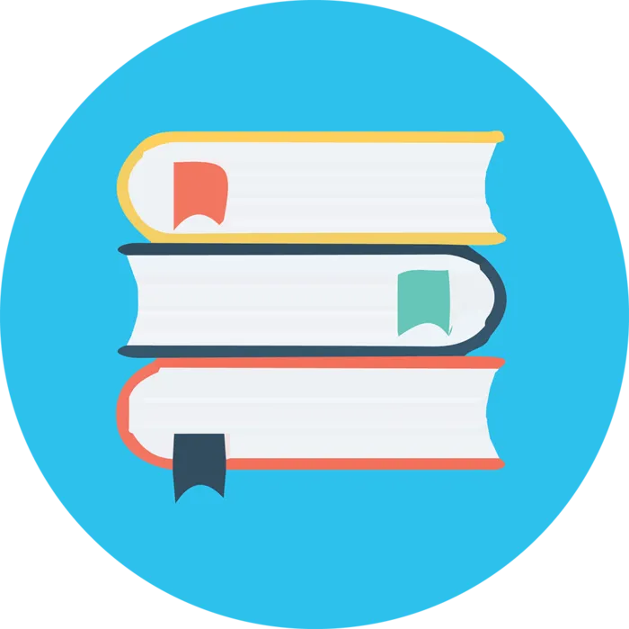 书本线条简笔少儿兴趣班