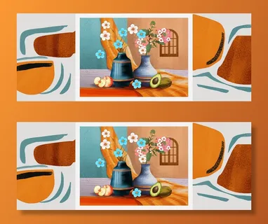 轻奢欧式静物三联画