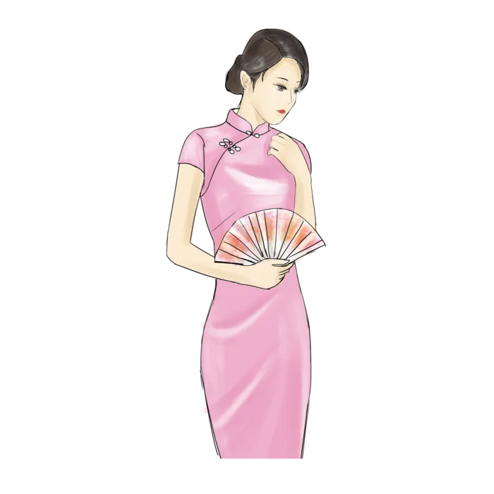 传统旗袍美女 (156)