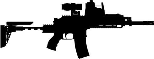 M4卡宾枪 PNG免抠(926x360)