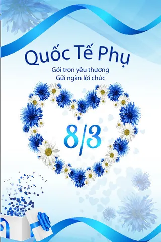 三八妇女节女神节贺卡背景