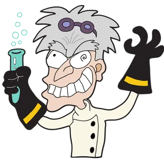 博士怪人实验卡通少儿兴趣班素材