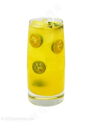 水果茶金桔柠檬爽冷饮饮料图片（PNG免抠图）