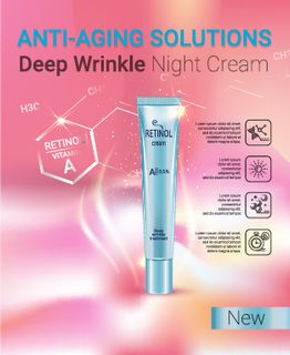 化妆品使用说明书彩妆科幻底图