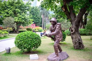 平面 红色 消防 海报