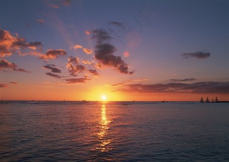 日出日落晨曦美图素材