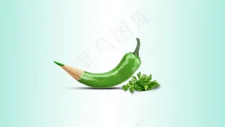 另类辣椒铅笔图片