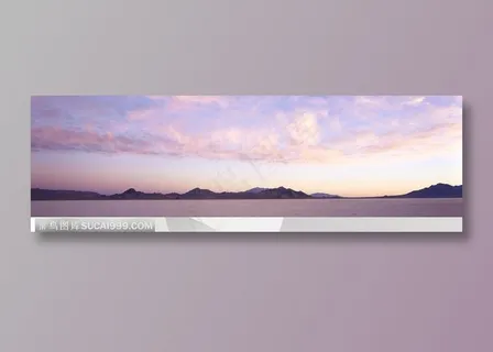 宽幅天空云朵蓝天白云晚霞云层