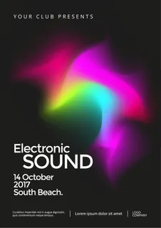 多彩渐变流体背景