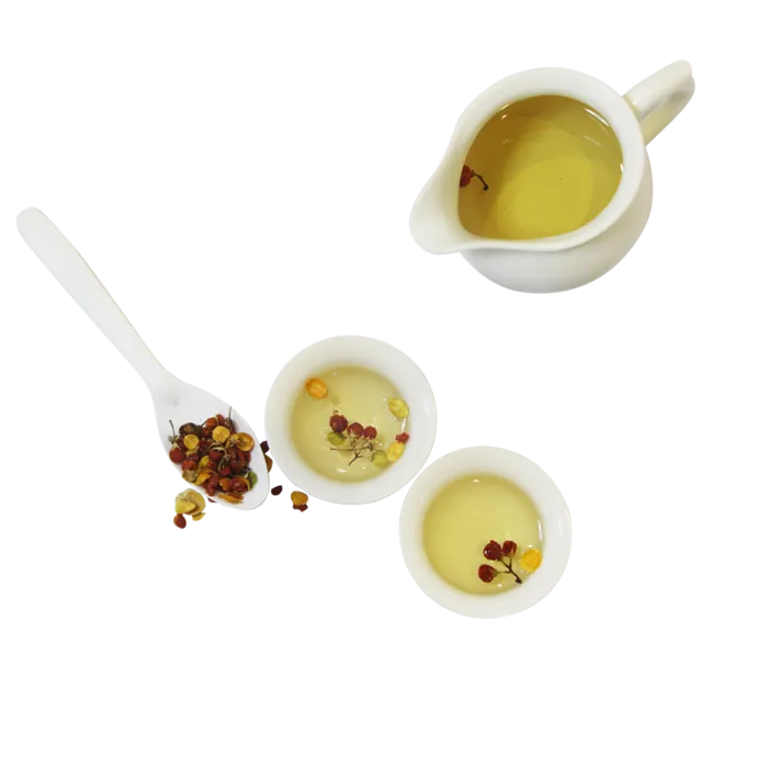 养生茶白瓷喝茶文化