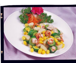 1009CS-0222三鲜炒虾仁