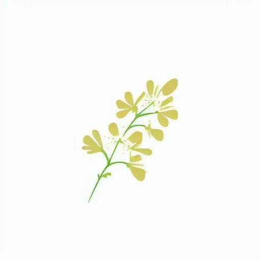 一枝小花png免抠(2048x2048)