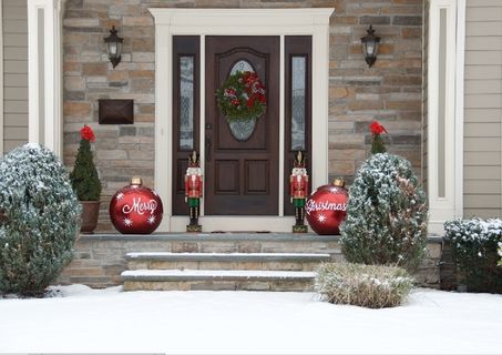圣诞节冬天风景背景 圣诞节冬天风景背景