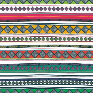 少数民族藏族特色花纹波西米亚风纹理背景图案设计AI矢量图片素材