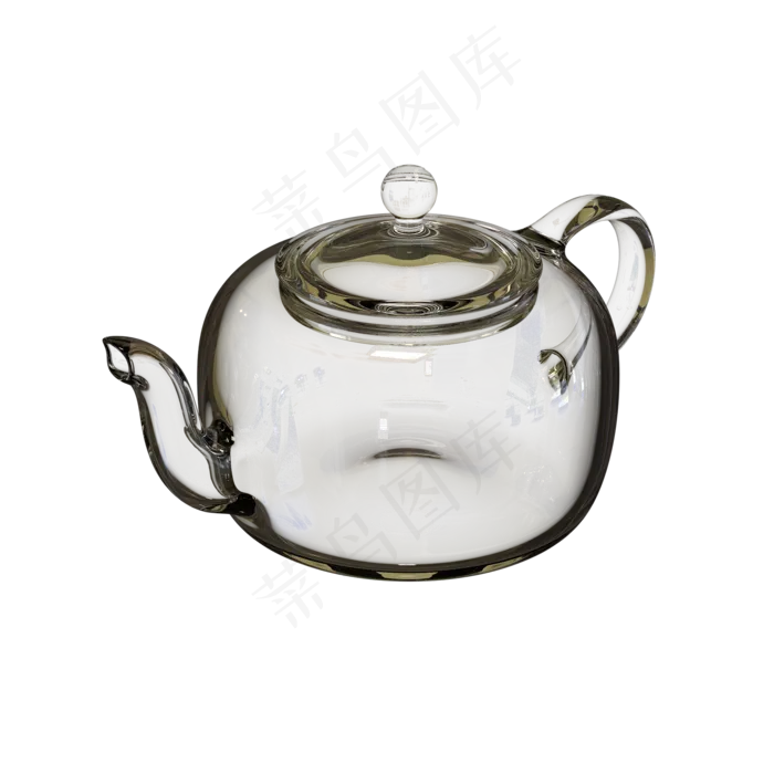 透明的水壶, 透明背景, 玻璃器皿