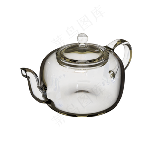 透明的水壶, 透明背景, 玻璃器皿