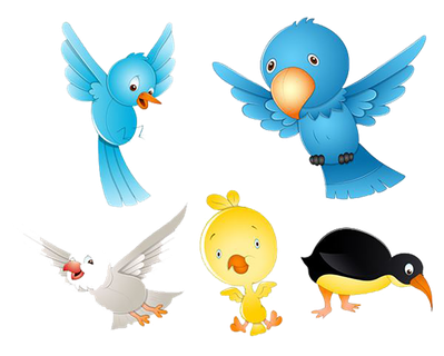 免扣 素材 动物 鸟123