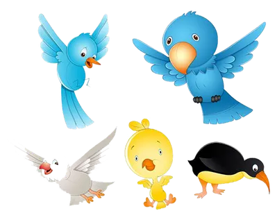 免扣 素材 动物 鸟123