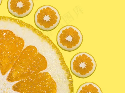 夏天夏季夏日黄色柠檬