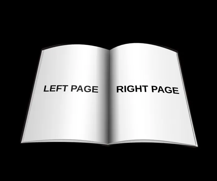 简约画册样机psd模版下载