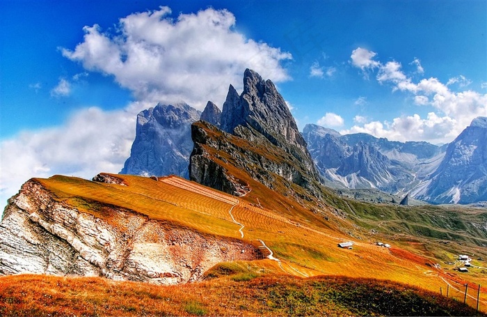 高山风景欧洲