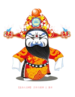 卡通京剧戏剧人物脸谱插画PNG图片 国潮中国风Q版戏剧人物PS素材 卡通京剧戏剧人物脸谱插画PNG图片 国潮中国风Q版戏剧人物PS素材