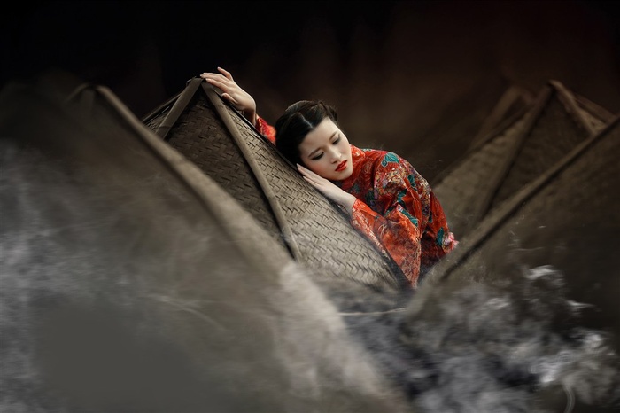 乌镇古装美人美女图片