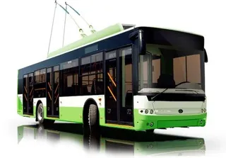 无轨电车 PNG免抠