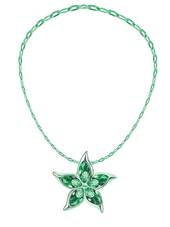 水晶项链免抠图-6