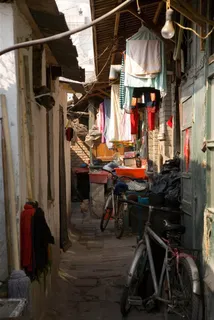 胡同风景建筑图片素材