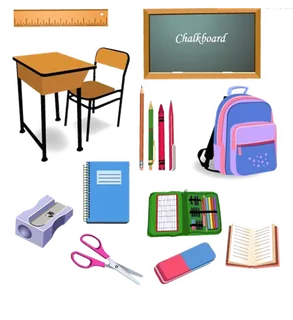 少儿兴趣班学习工具文具卡通简笔