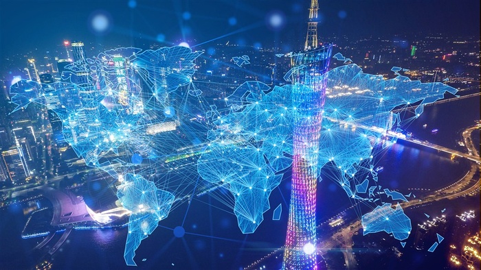 科幻商贸城市高清图片