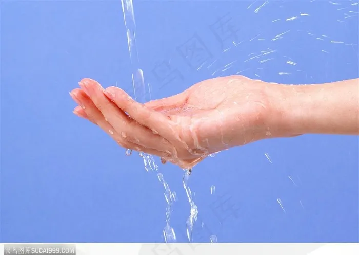 手的表情-滴水手接