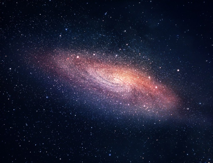 唯美的星空景色素材