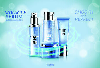 设计广告化妆品素材