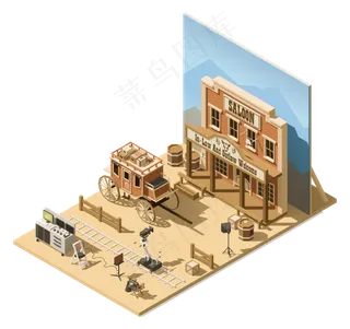 现代城市建筑背景_矢量建筑效果